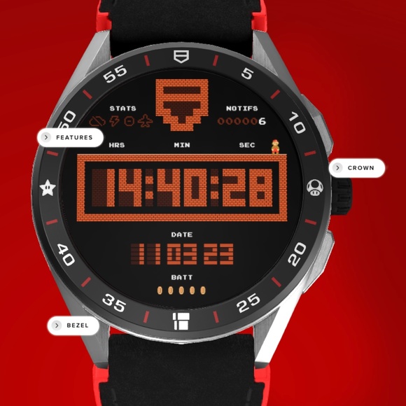 Tag Heuer Connected x Super Mario Limited Edition Watch - Pre-Owned - 1 of 2000 - Picture 13 of 16